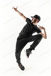 Person jumping also